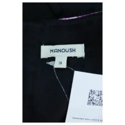 Robe Manoush 36 Noir -ModeChic Magasin 662395 6