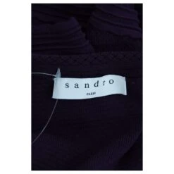 Robe Sandro 3 Violet 10 Robe Sandro 3 Violet -ModeChic Magasin 665624 5