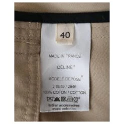 Céline Robe Celine Trench Manches Courtes En Coton Beige 9 Céline Robe Celine Trench Manches Courtes En Coton Beige -ModeChic Magasin 667658 5
