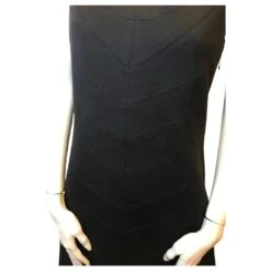 Gerard Darel Robe En Laine Mélangée Gérard Darel Noir -ModeChic Magasin 668113 5