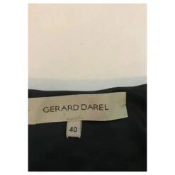 Gerard Darel Robe En Laine Mélangée Gérard Darel Noir -ModeChic Magasin 668113 8