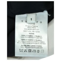 Sandro Paris Robe En Dentelle Jeanette En Polyester Noir -ModeChic Magasin 685312 5