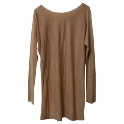 Robe Pull Vince En Rayonne Beige -ModeChic Magasin 686247 4