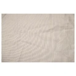 Joseph Barker Robe Chemise Mi-longue à Fines Rayures En Coton Beige -ModeChic Magasin 690832 6