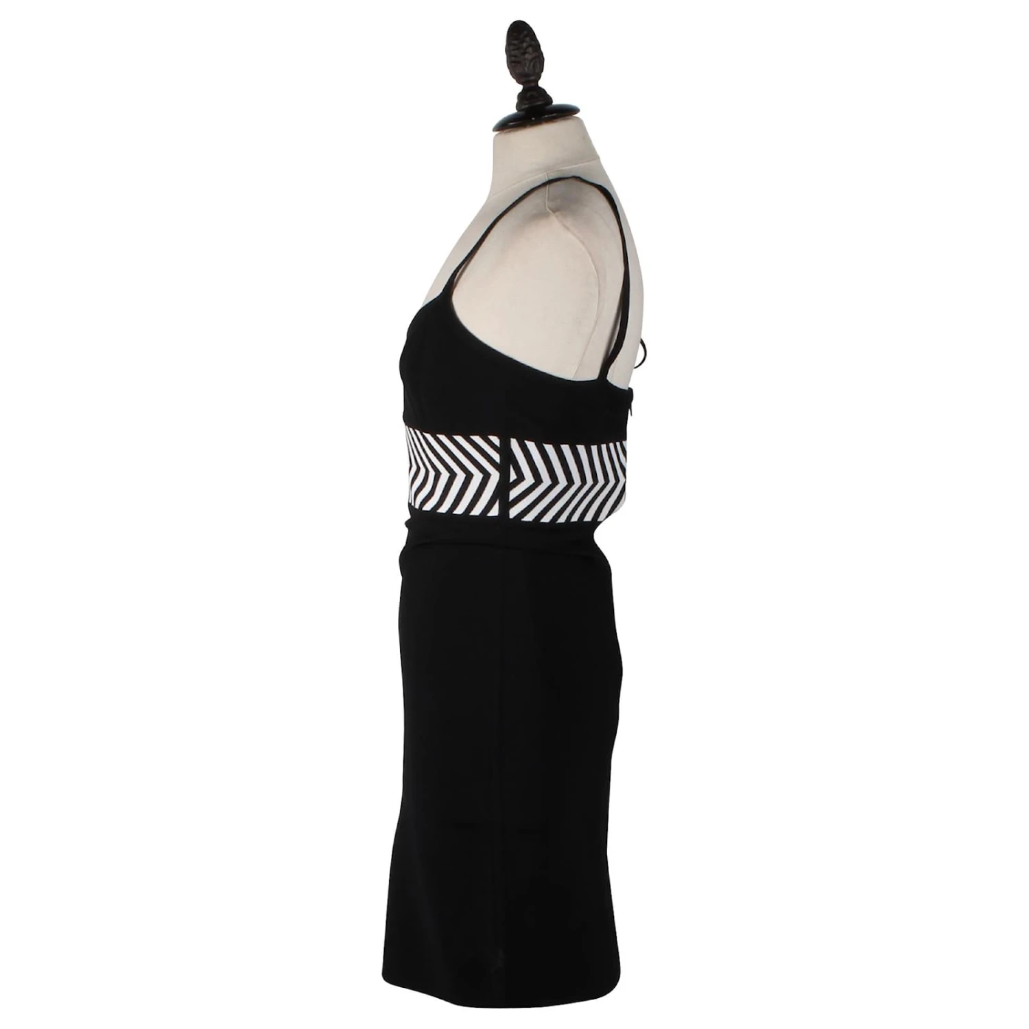 Herve Leger Robe Noire Et Blanche 4 Herve Leger Robe Noire Et Blanche â Image 4