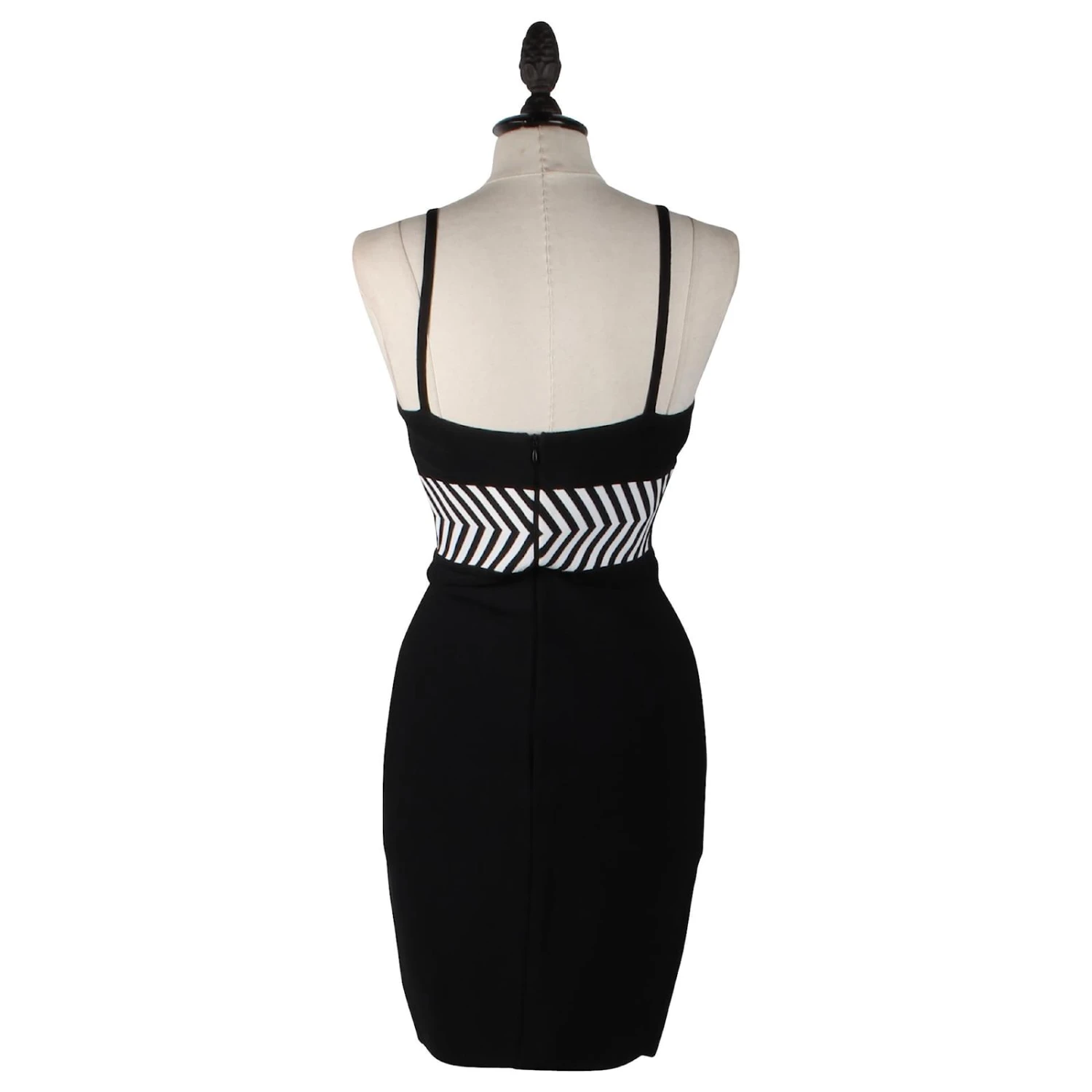 Herve Leger Robe Noire Et Blanche 5 Herve Leger Robe Noire Et Blanche â Image 5