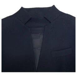 Alexander Wang Manteau Robe Longue à Plis Au Dos En Laine Noire -ModeChic Magasin 696815 6