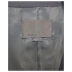 Alexander Wang Manteau Robe Longue à Plis Au Dos En Laine Noire -ModeChic Magasin 696815 7