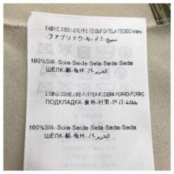 Robe Giambattista Valli En Crêpe De Soie Crème à Imprimé Fleuri Multicolore -ModeChic Magasin 698407 5