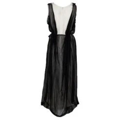 Comme Des Garcons Robe Transparente Blanc -ModeChic Magasin 703758 2