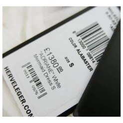 Herve Leger Adriane Robe Bandage Sirène Crème -ModeChic Magasin 719461 6