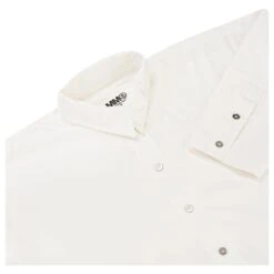 Maison Martin Margiela Robe Chemise En Popeline De Coton Blanc -ModeChic Magasin 720735 5