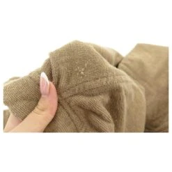 Hermès NEUF PEIGNOIR HERMES 101059M T 36 S COTON ET SOIE MARRON HOMEWEAR BATH ROBE -ModeChic Magasin 721876 7