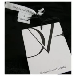 Diane Von Furstenberg Robe Zarita Dentelle Noire -ModeChic Magasin 724043 7