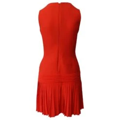 Robe Dior Tennis En Laine Rouge -ModeChic Magasin 729732 3
