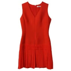 Robe Dior Tennis En Laine Rouge -ModeChic Magasin 729732 4