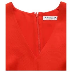 Robe Dior Tennis En Laine Rouge -ModeChic Magasin 729732 6