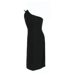 Robe Mi-longue Alberta Ferretti Noir -ModeChic Magasin 738184 3