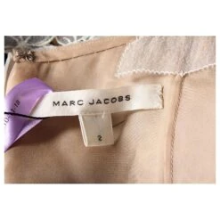 Marc Jacobs Robe De Soirée En Dentelle Noire Et Ivoire -ModeChic Magasin 739585 5