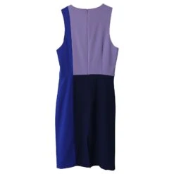 Diane Von Furstenberg Robe Fourreau Sans Manches En Laine Multicolore -ModeChic Magasin 740040 4