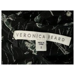 Autre Marque Veronica Beard - Robe Longue Noire Métallisée à Fleurs 9 Autre Marque Veronica Beard - Robe Longue Noire Métallisée à Fleurs -ModeChic Magasin 740359 5