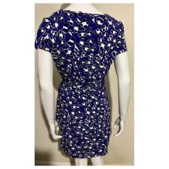 Diane Von Furstenberg Robe Portefeuille DvF Zoe Multicolore -ModeChic Magasin 750662 3