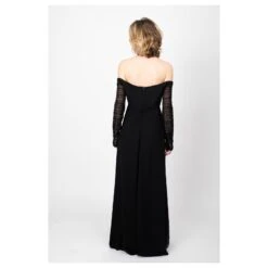 GIANFRANCO FERRE Gianfranco Ferré Robe à épaules Dénudées Noir -ModeChic Magasin 753166 4