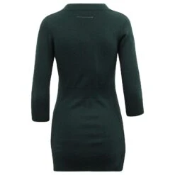 Maison Martin Margiela Mini Robe En Maille De Laine De Coton Vert émeraude -ModeChic Magasin 754145 3