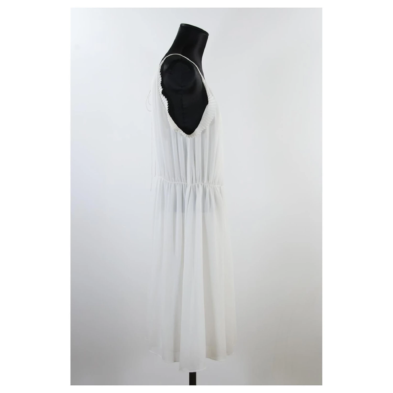 Robe Les Petites 38 Blanc 3 Robe Les Petites 38 Blanc – Image 3