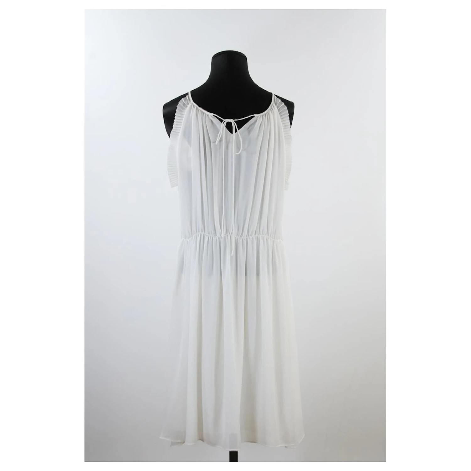 Robe Les Petites 38 Blanc 4 Robe Les Petites 38 Blanc – Image 4