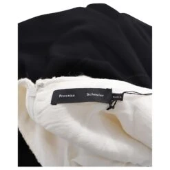 Proenza Schouler Robe Mi-longue Dos Nu En Crêpe En Triacétate Noir -ModeChic Magasin 756086 4