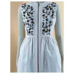 Christian Dior Robe Ornée Multicolore -ModeChic Magasin 757444 3