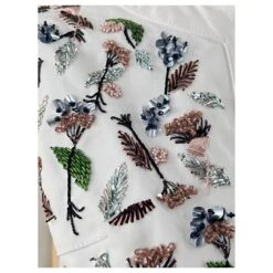 Christian Dior Robe Ornée Multicolore -ModeChic Magasin 757444 8