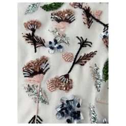 Christian Dior Robe Ornée Multicolore -ModeChic Magasin 757444 9