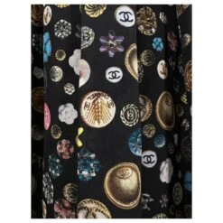 Chanel 10K$ Superbe Robe En Soie Avec Logo CC Noir 16 Chanel 10K$ Superbe Robe En Soie Avec Logo CC Noir -ModeChic Magasin 759245 7