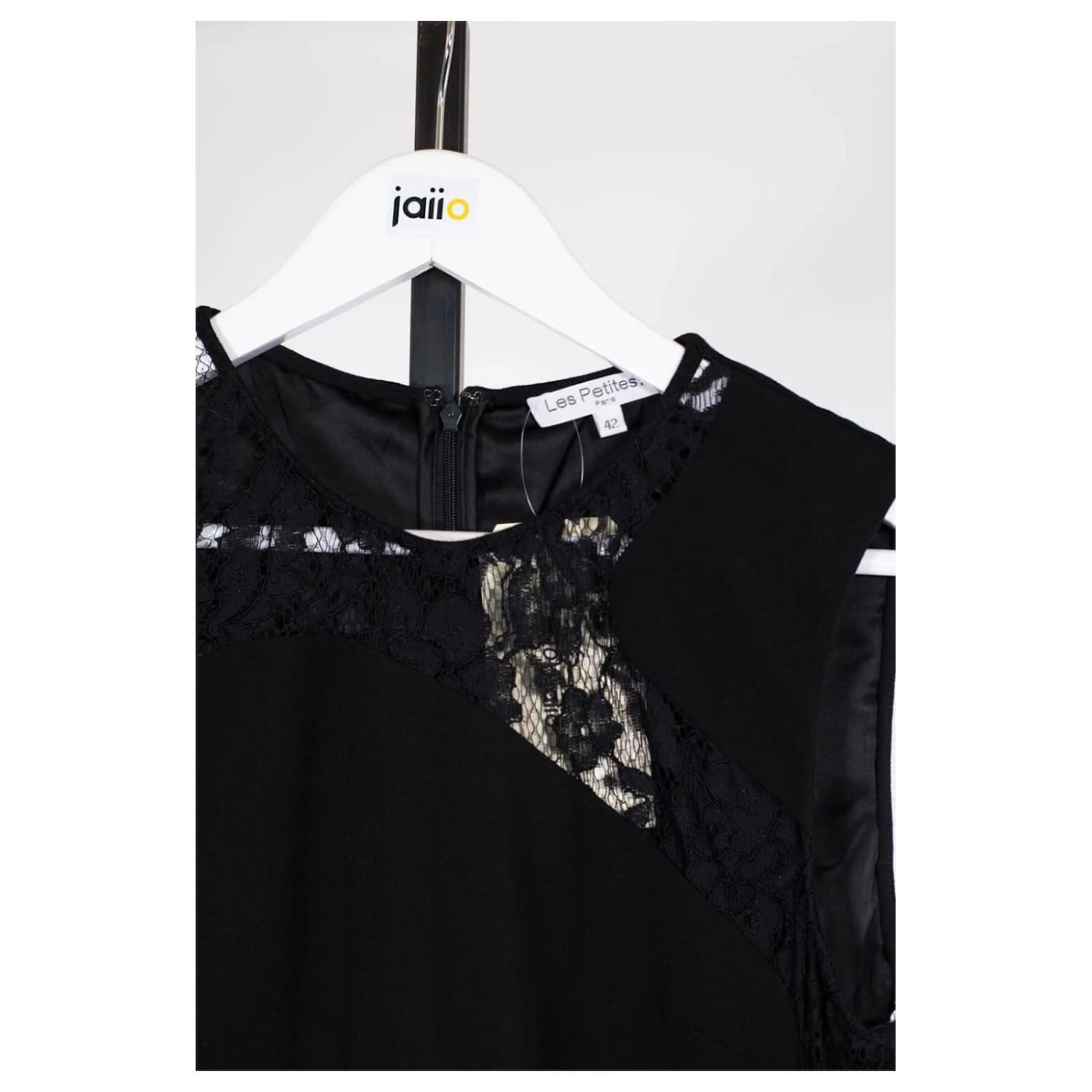 Robe Courte Les Petites 42 Noir 3 Robe Courte Les Petites 42 Noir â Image 3