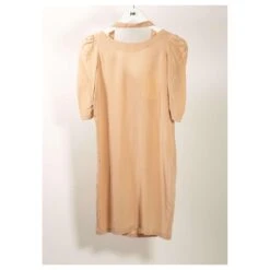Robe Tara Jarmon 36 Beige -ModeChic Magasin 762161 3