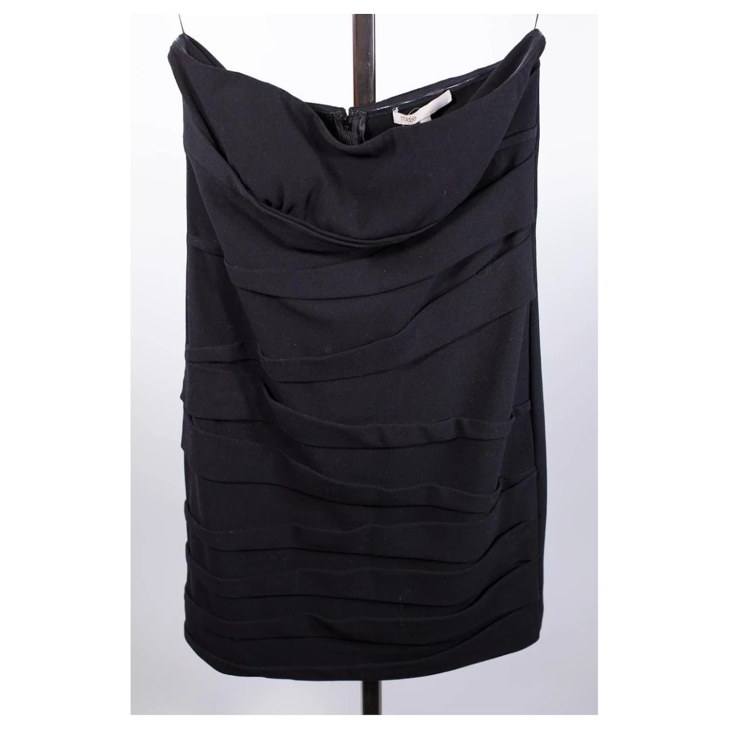 Robe Maje 40 Noir 2 Robe Maje 40 Noir – Image 2