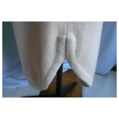 Hermès HERMES Robe Longue Cachemire écru TBE T40 Beige -ModeChic Magasin 762491 9