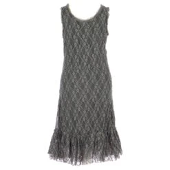 Adolfo Dominguez Robe Gris -ModeChic Magasin 771665 3