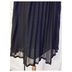 Yumi Kim YUMI ROBE DRESS TUNIQUE ROSACES RELIEF FERMETURES DOS PLISSé T M/L OU T 42 Noir -ModeChic Magasin 772159 5