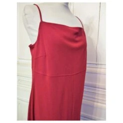 Cerruti 1881 CERRUTI ROBE DRESS VESTALE COUTURE CREPE GRAPHIQUE ULTRA LONGUE SOIREE T 42/46 Rouge 16 Cerruti 1881 CERRUTI ROBE DRESS VESTALE COUTURE CREPE GRAPHIQUE ULTRA LONGUE SOIREE T 42/46 Rouge -ModeChic Magasin 778352 8
