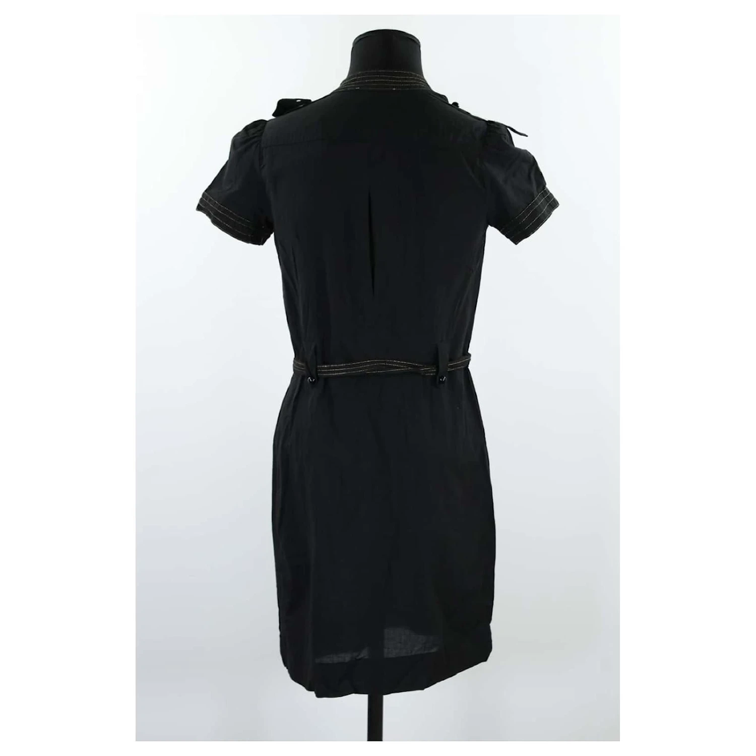 Robe Maje 38 Noir 3 Robe Maje 38 Noir â Image 3