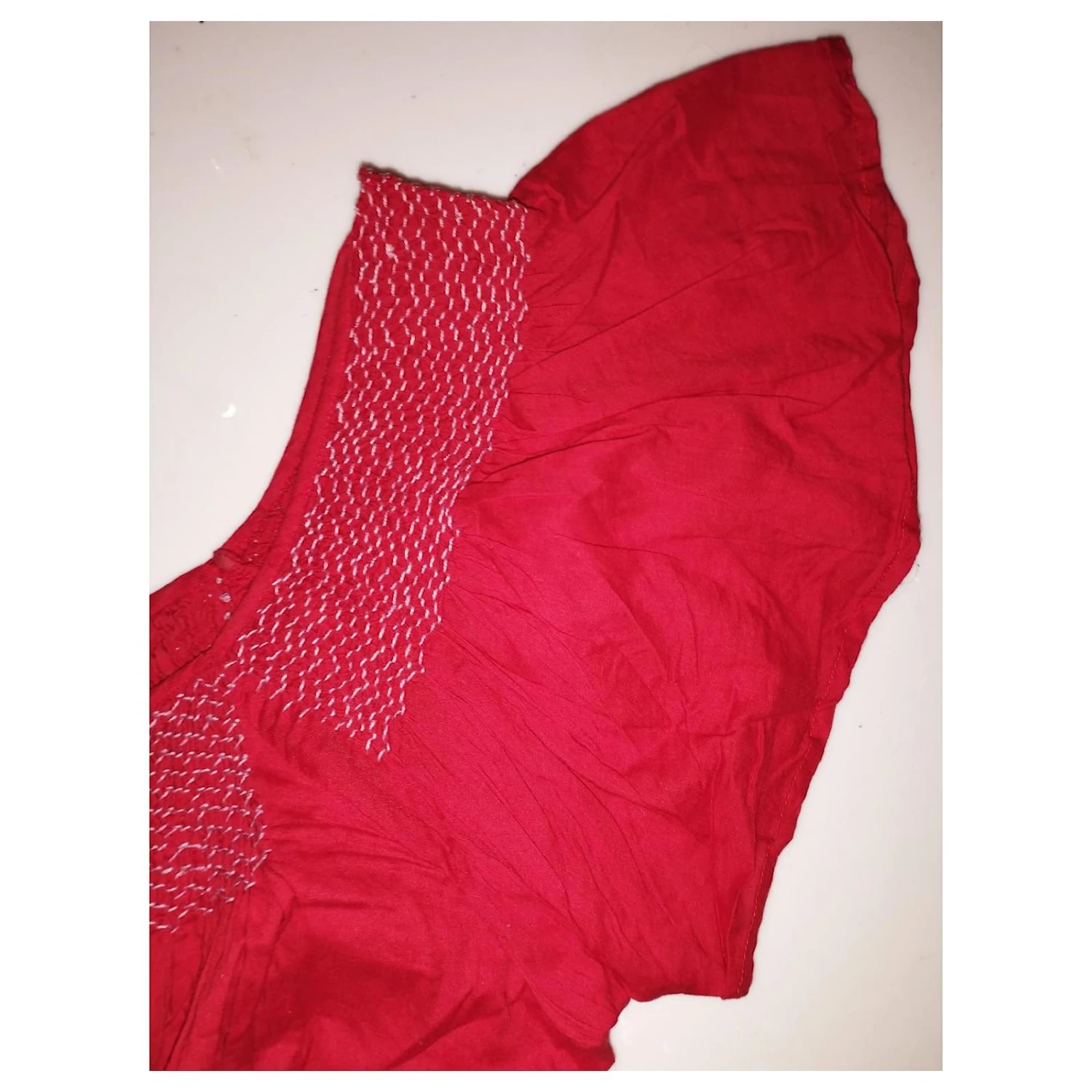 ANTIK BATIK ROBE TUNIQUE DRESS PAPILLON T UK 24 OU 46/48/50/52 Rouge 5 ANTIK BATIK ROBE TUNIQUE DRESS PAPILLON T UK 24 OU 46/48/50/52 Rouge – Image 5