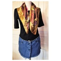 Jean Paul Gaultier GAULTIER TRENCH VESTE ROBE ET JUPE 4 EN 1 TRANSFORMABLE COLLECTOR TM OU 40/42 Bleu -ModeChic Magasin 780980 6