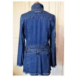 Jean Paul Gaultier GAULTIER TRENCH VESTE ROBE ET JUPE 4 EN 1 TRANSFORMABLE COLLECTOR TM OU 40/42 Bleu -ModeChic Magasin 780980 9