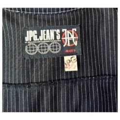 Jean Paul Gaultier GAULTIER TRENCH VESTE ROBE ET JUPE 4 EN 1 TRANSFORMABLE COLLECTOR RAYE TM OU 40/42 Noir -ModeChic Magasin 780985 6