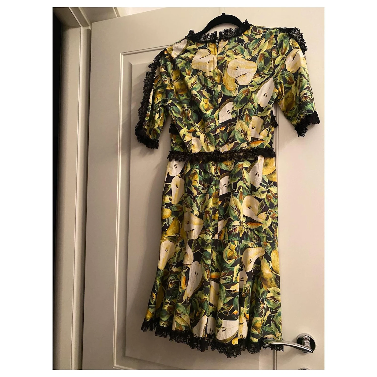 Robe Dolce & Gabbana, Mi Longueur Multicolore Moutarde 8 Robe Dolce & Gabbana, Mi Longueur Multicolore Moutarde – Image 8