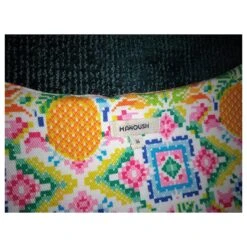 MANOUSH ROBE DRESS REVERSE RETRO FIFTIES ESANAR PINEAPPLE T 34 Multicolore Blanc Cassé -ModeChic Magasin 783605 7