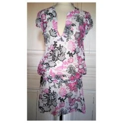 CHRISTIAN LACROIX ROBE DRESS BAROQUE HANCHES NOUEES T3 T38/40/42 Multicolore -ModeChic Magasin 783633 5